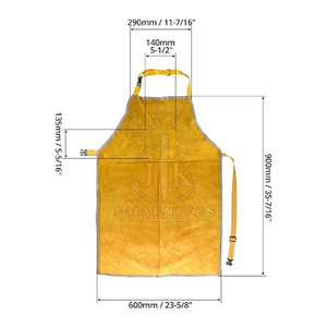 Tabliers de travail en cuir pour hommes, fabrication professionnelle, prix bas, qualité supérieure. - Product Image 3