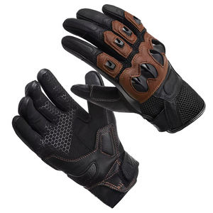 Guantes de Ciclismo Unisex de Cuero con Dedos Completos, Transpirables, para Motocross, con Tecnología de Pantalla Táctil, Cierre con Cordón, Pyrotect - Product Image 2