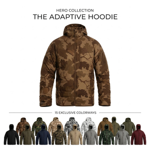 Veste à capuche camouflage imperméable légère et coupe décontractée, taille personnalisée, coupe-vent, veste décontractée d'extérieur personnalisée pour hommes - Product Image 1