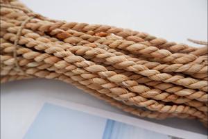 Cuerda de Fibra Vegetal 100% Natural de Pasto Marino, Ecológica y Trenzada, para Manualidades, Muebles y Decoración del Hogar - Product Image 2