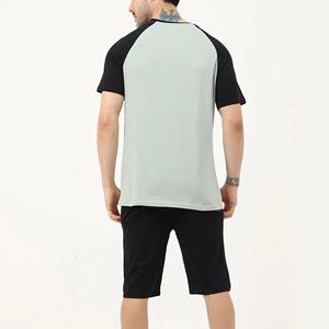 Ensemble deux pièces streetwear d'été pour homme : chemise à manches courtes et short – Léger, respirant, polyester/nylon, options de logo personnalisé - Product Image 2