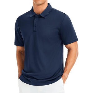 Chemise de golf pour homme, coupe athlétique, tissu extensible et anti-humidité pour un confort et une mobilité maximum - Product Image 1