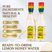 Creatieve honing-geïnfuseerde smaakvolle drank met unieke fruitcombinatie in fles van 435ml