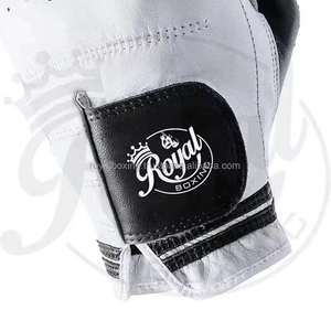 Gants de golf verts en cuir respirant et résistant pour activités de plein air, style personnalisé, doigts entiers - Product Image 3