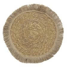Nappes en plastique tressées style bohème en herbe de mer pour restaurants (vente en gros) - Product Image 6