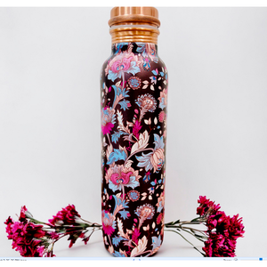 Vaisselle en cuivre pur à 99 %, personnalisée, 30 oz, haute isolation thermique, récipient en verre de 500 ml, bienfaits pour la santé, fitness, sport, gym, yoga, extérieur - Product Image 5