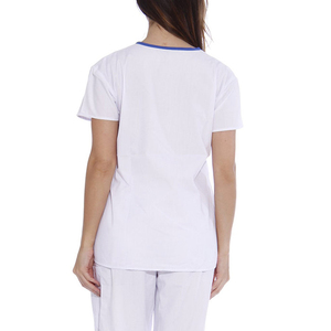 Wholesale Prices Customized Medical Nurse Uniform Short Sleeve for Women Professional High Quality Nursing <b>Scrub</b> Uniform Set - Product Image 2