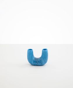 Jarrón de Resina Azul con Patrón de Remolino Acuático de Primera Calidad, Decoración Moderna para el Hogar, Ecológico, Impermeable, Hecho a Mano - Product Image 3