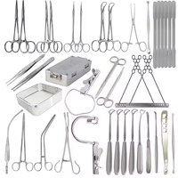 Ensemble d'instruments chirurgicaux professionnels pour l'tonsillectomie et l'adenotomie – Kit d'instruments de chirurgie ORL – Acier inoxydable réutilisable