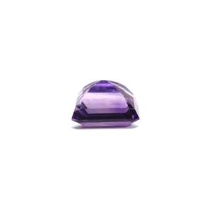 10.2 Carat Natural Amethyst Loose Gemstone-Emerald Cut Faceted for Fine Jewelry - Product Image 3