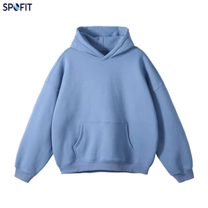Nouveau Hoodie Tendance 2026 en Coton Lourd 450 g/m² avec Motif Lettres Automne, Poche Kangourou, Pull Homme Streetwear - Product Image 2