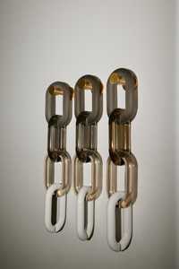 Decoración de Pared con Cadena de Resina Hecha a Mano, Adorno Geométrico Contemporáneo para Hoteles, Villas y Oficinas - Product Image 3
