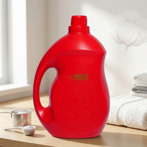 Custom 3.8L HDPE <b>Plastic</b> Jerry Can with Screw <b>Cap</b> for Liquid Gel Industrial Lotion Storage Bottle - Product Image 1