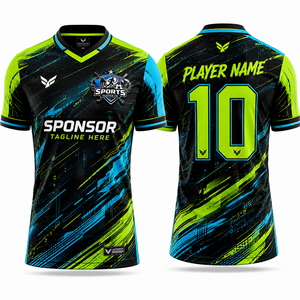 Maillot de football de haute qualité en microfibre de polyester doux, respirant, anti-humidité, confort athlétique - Product Image 2