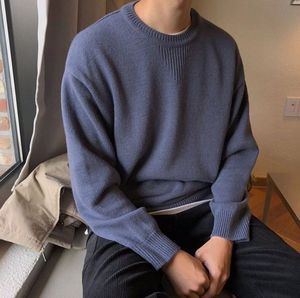 <b>Men's</b> Brown Crew Neck <b>Pullover</b> Sweatshirt Oversized Cotton Fleece Dream Print Casual Autumn Wear - Product Image 2