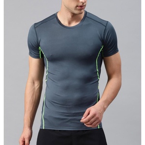 2026 New Trending Sports Lightweight Stretchy 100% Polyester t <b>Shirts</b> <b>Mens</b> Customized <b>Compression</b> t <b>Shirts</b> <b>Mens</b> - Product Image 1
