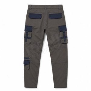 Pantalon cargo homme OEM, taille haute, multi-poches, délavé, style tendance, vente en gros, fournisseur de pantalons pour hommes - Product Image 2