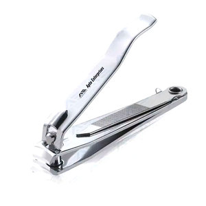 Cortauñas de Acero Inoxidable, Cortador de Cutículas, Juego de Cortauñas Plegables Compactos y Portátiles de 8 cm para Mujer, Ligeros - Product Image 1