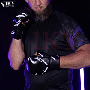 Service OEM ODM, Meilleur vendeur, Gants de MMA neufs pour entraînement de combat, arts martiaux, grappling et sparring, avec paume ouverte, pour sac de frappe et équipement d'entraînement - Product Image 6