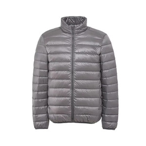 Chaqueta Acolchada Ligera para Hombre en Verde Oliva, Negro, Borgoña, Gris, Naranja y Azul Rey, Abrigo de Invierno Plegable con Logotipo Personalizado OEM - Product Image 4
