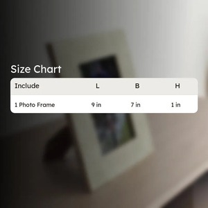 White Resin Photo <b>Frame</b> 4x6 Inch Rectangular Minimalist Tabletop Decor Made in India - Product Image 6