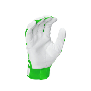 Baseball Batting Gloves Anti Slip Grip Durable Leather Palm Lightweight Gloves for Training <b>Games</b> OEM Bulk - Product Image 6
