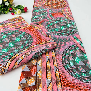 Export Quality Nigerian African Wax Print Ankara Cotton <b>Fabric</b> for Clothing Production South Africa - Product Image 1