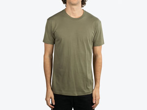 Premium Blank <b>100</b>% Cotton T <b>Shirts</b> Wholesale Custom Printing Men's Olive Green <b>100</b>% Cotton Short Sleeve T-<b>Shirt</b> - Product Image 1