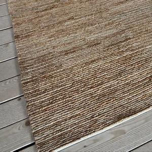 Alfombra Abstracta de Yute Natural - Alfombra de Fibra Trenzada Hecha a Mano - Tapete Moderno Ecológico Antibacteriano Antideslizante para Sala de Estar - Product Image 5