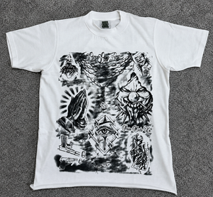 Premium Oversized Graphic T <b>Shirt</b> Men Vintage Streetwear <b>Y2K</b> Washed Cotton Tee Custom Print Hip Hop Casual Unisex Clothing - Product Image 1