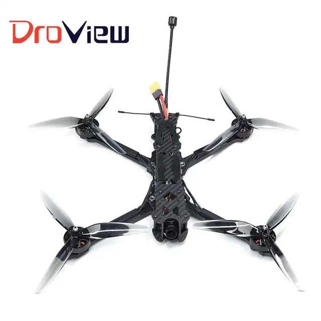Best Quality Factory Price 7 Inch FPV Racing UVADrones Heavy Payload Long Time Flight Night Vision Camera Commercial Drones