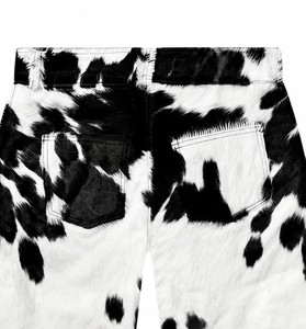 Shorts en cuir de vachette pour hommes – Qualité supérieure, véritable cuir, style décontracté, streetwear, coupe ajustée, durable, design tendance, bas de gamme pour l'été - Product Image 2