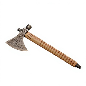 Hot Selling Viking Axe for Chopping Firewood Outdoor Forging Axe Outdoor <b>Tree</b> Cutting Damascus Steel Viking Axe For Sale - Product Image 1