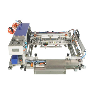 Impresora de pantalla de superficie plana, nueva impresora de superficie plana ajustable Digital accionada neumáticamente, impresión de papel plástico, hojas de Metal de vidrio - Product Image 3