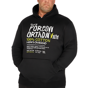 Sudadera con Capucha para Hombre, 100% Algodón Orgánico, Forro Cálido, Cuello con Capucha, Venta al Por Mayor en Bangladesh - Product Image 3