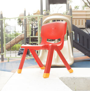 Chaise pour enfants, chaise en plastique empilable de 18 pouces pour les tout-petits, mobilier de maternelle, chaise en plastique durable pour enfants - Product Image 4