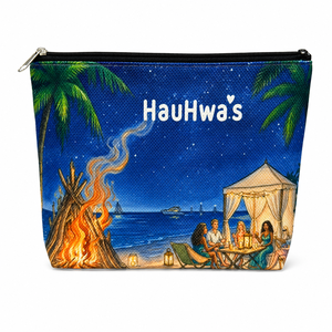 Tropical Beach Canvas <b>Makeup</b> Bag Waterproof Travel Toiletry Pouch Cosmetic Organizer Creative Stationery <b>Case</b> Wholesale - Product Image 6
