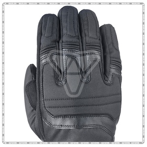 Guantes de moto de cuero unisex de alta calidad, diseño de protección largo y corto duradero - Product Image 5
