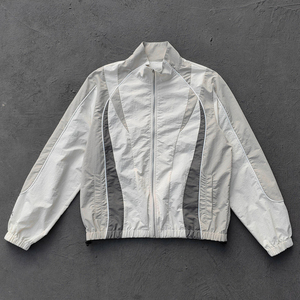 Conjunto de Chaqueta Cortavientos Unisex con Capucha, Personalizable, Transpirable, Ligero, con Patrón Sólido, de Poliéster, Calidad Infinita, Resistente al Viento y al Agua - Product Image 3