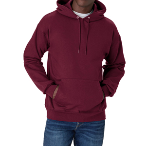Sudadera con Capucha para Hombre, Color Sólido, Corte Regular, Felpa de Algodón, Informal, para Otoño, con Bolsillo Delantero y Capucha con Cordón Ajustable - Product Image 1