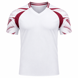 Camisetas de Fútbol Retro Personalizadas al por Mayor, Camisetas de Fútbol Vintage con Impresión por Transferencia de Calor OEM, 100% Poliéster, Unisex, para Equipos - Product Image 3