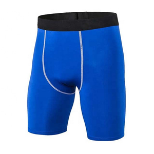Shorts de compression pour hommes - Vêtements de sport à motif uni, respirants et écologiques, taille haute, fabriqués au Pakistan - Product Image 2