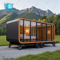 Casas Móviles en Oferta, Cabañas Tipo Apple, Casas Pequeñas de 20 pies y 40 pies, Casa Contenedor Desmontable Tipo Apple para Parques