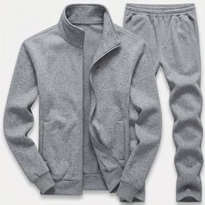 Conjunto de Chándal Personalizado para Hombre, Chaqueta con Cierre Completo y Pantalones, Venta al Por Mayor, Fabricante Personalizado - Product Image 6