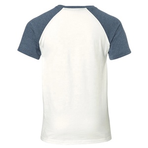 T-shirts en coton jersey pour hommes, personnalisables, de haute qualité, à manches mi-reglan, vierges, confortables, coupe régulière, séchage rapide, pour le sport, vente en gros - Product Image 2