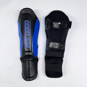Meilleur prix pour des protège-tibias en plastique personnalisés et confortables, protège-tibias de hockey sur gazon pour l'entraînement - Product Image 3