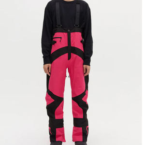 <b>Waterproof</b> Men Women Ski Bib Pants Breathable Insulated Snowboarding <b>Overalls</b> High Waist Outdoor Winter Sports Skiing Trousers - Product Image 1