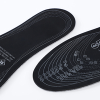 Semelles intérieures en feutre et latex pour l'hiver, chaudes, pour hommes et femmes, à découper sur mesure, coussin thermique, chauffe-pieds, inserts pour chaussures et bottes