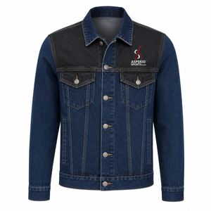 2026 <b>Men</b> Denim <b>Jacket</b> Washed Cotton Casual Button Closure Long Sleeves Fold Collar Functional <b>Utility</b> Spring Windproof - Product Image 1