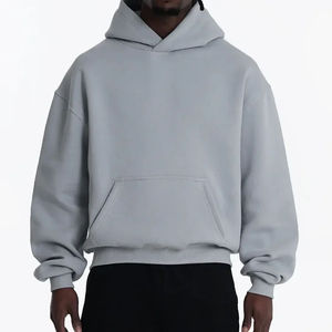 Sudadera con Capucha para Hombre, Estilo Vintage, Oversize, 500g, 100% Algodón, con Logotipo Personalizado Estampado - Product Image 4